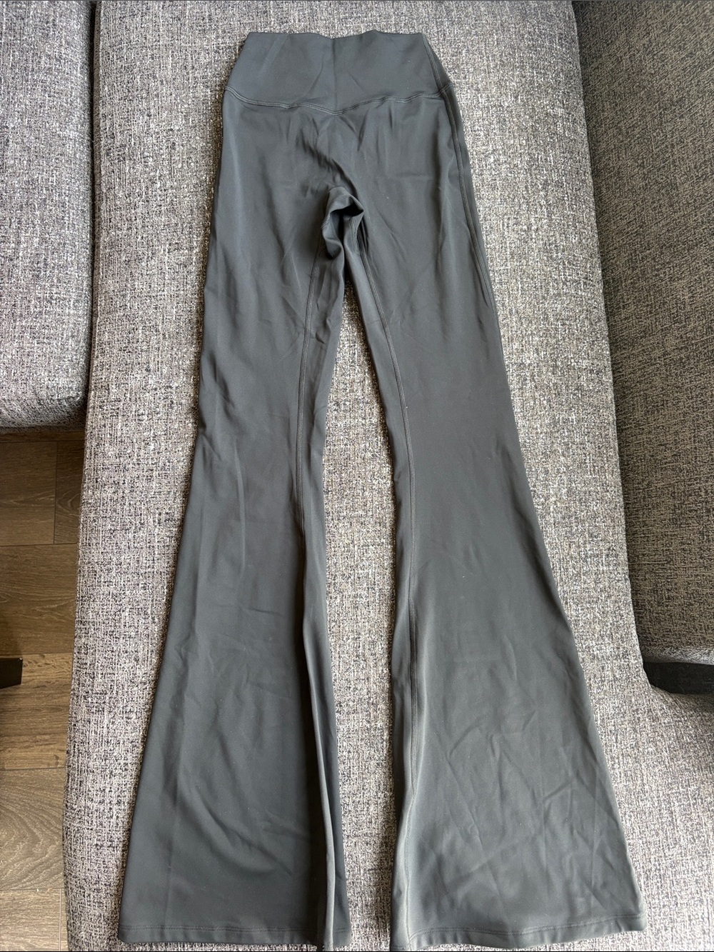 Buffbunny Colorado Fleece Flare Legging - Onyx Black Size S Tall